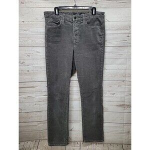 Lauren Ralph Lauren Gray Corduroy Black Label Women’s 12 Midrise Straight Pants‎